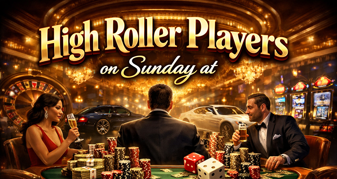 High Roller Players on Sunday at Westpoint Casino