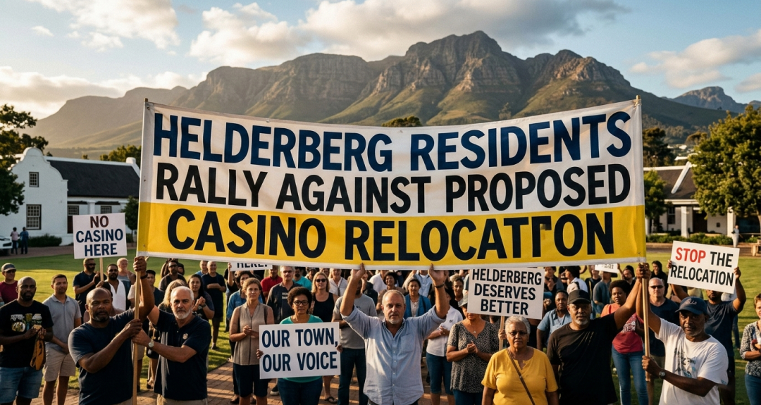 Helderberg Residents Rally Against Proposed Casino Relocation