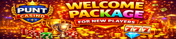 Punt Casino Welcome Package for New Players