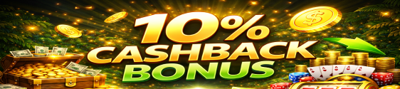 10% Cashback Bonus